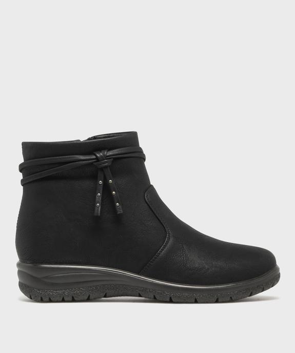 Boots confort à talon compensé femme vue1 - G'FLEX - GEMO