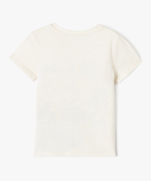Tee-shirt à manches courtes thème villes américaines garçon vue3 - GEMO (ENFANT) - GEMO