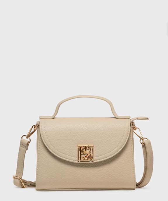 Sac à main grainé petit format femme vue1 - BESTINI - GEMO