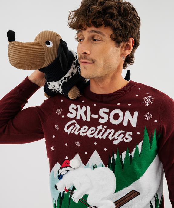 Pull de Noël homme vue3 - GEMO (HOMME) - GEMO