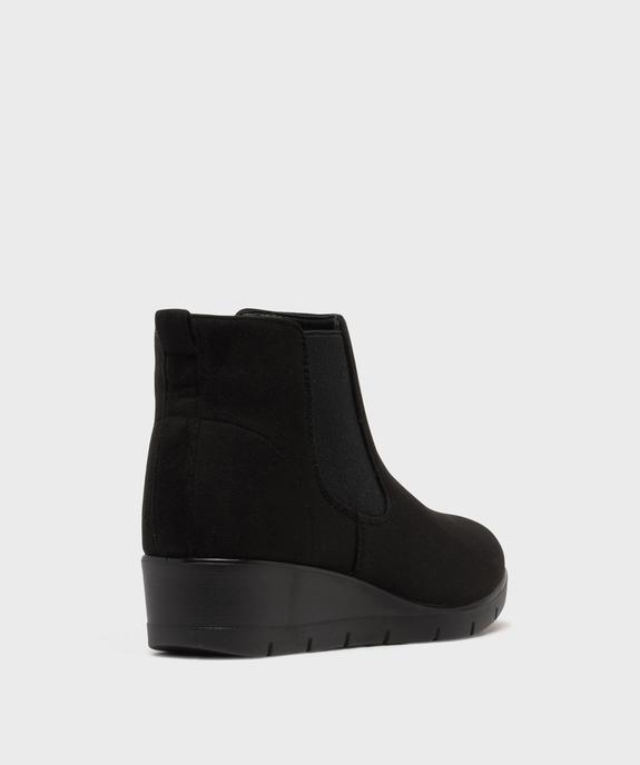 Boots confort à talon compensé femme vue4 - G'FLEX - GEMO