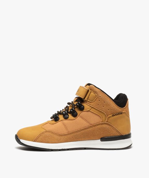 Baskets garçon mid-cut à scratch – Kappa Kensington vue3 - KAPPA - GEMO