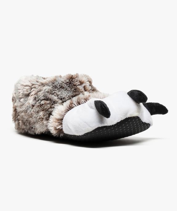 Chaussons peluches pattes d'ours vue2 - GEMO (JUNIOR) - GEMO