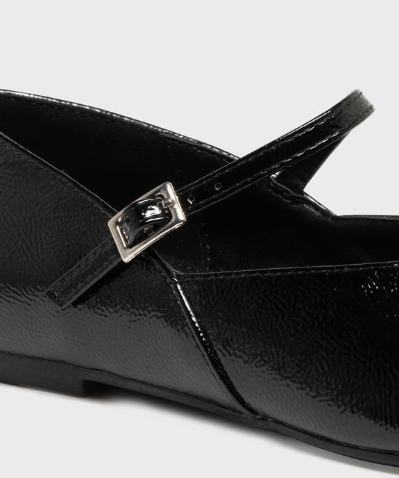 Ballerines vernies avec bride sur le dessus femme - Follow Me vue6 - FOLLOW ME - GEMO