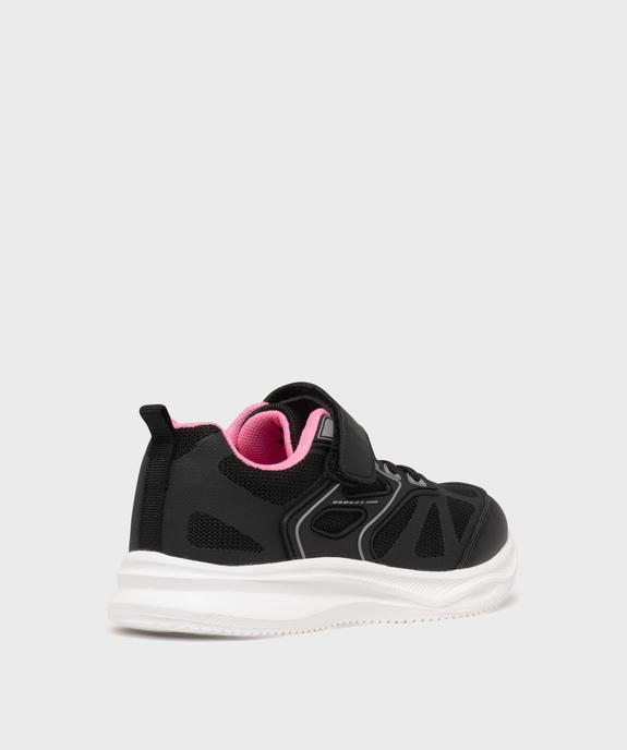 Baskets running en mesh fermeture scratch fille - 5 Miles vue4 - LOVELY WINGS - GEMO