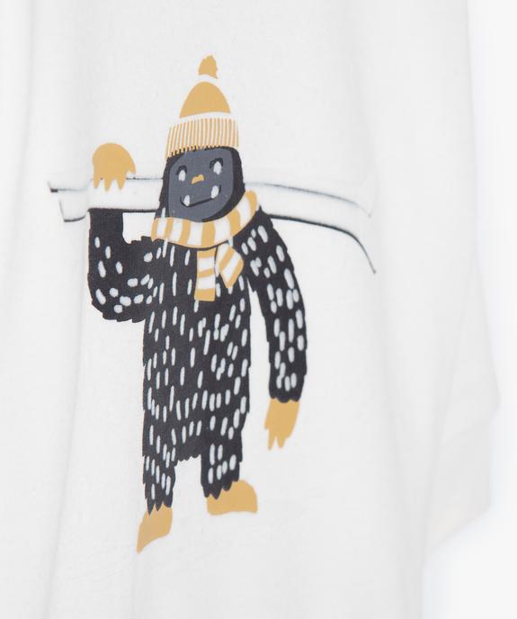 Sweat bébé garçon en molleton motif hiver vue2 - GEMO(BEBE DEBT) - GEMO
