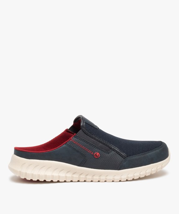 Mules homme confort dessus mesh - Wellness vue1 - WELLNESS - GEMO