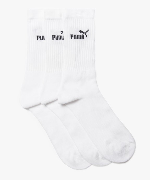 Chaussettes de sport tige haute en coton doux homme - Puma (lot de 3) vue1 - PUMA - GEMO