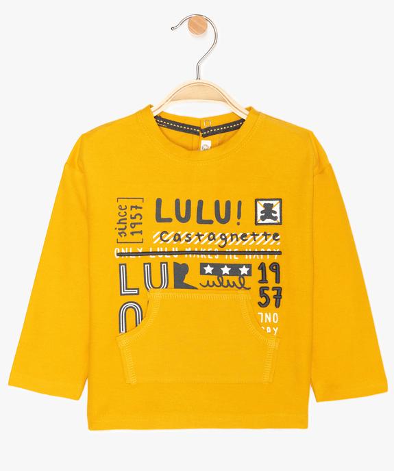 Tee-shirt bébé garçon imprimé streetwear – Lulu Castagnette vue1 - LULUCASTAGNETTE - GEMO