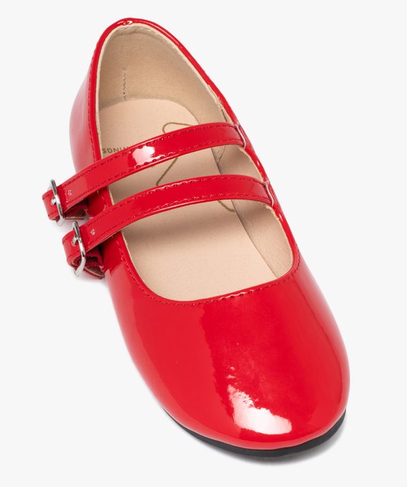 Ballerines fille vernies avec double brides à boucle vue6 - LOVELY WINGS - GEMO
