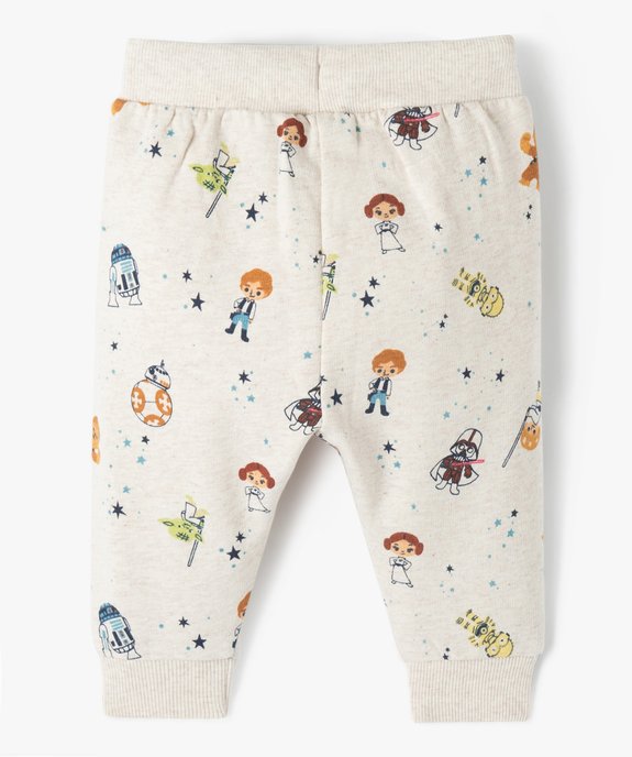 Pantalon bébé garçon en maille imprimé Star Wars - Disney vue3 - STAR WARS - GEMO