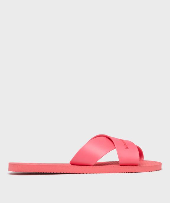Sandales à brides croisées Aqua Slide femme - Havaianas vue2 - HAVAIANAS - GEMO