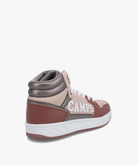 Baskets fille mid-cut à détails brillants - Camps United vue4 - CAMPS UNITED - GEMO