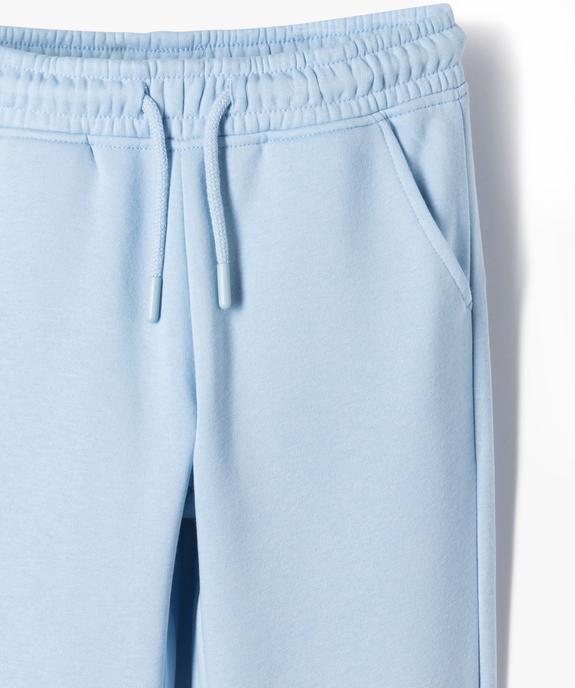Pantalon de jogging intérieur molletonné fille vue3 - GEMO 4G FILLE - GEMO