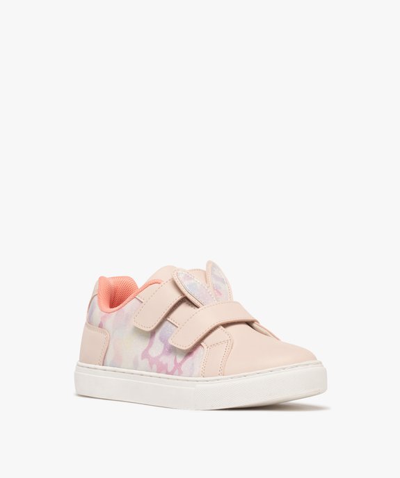 Baskets fille à scratch fantaisie avec oreilles de lapin  vue2 - LOVELY WINGS GEMO FOR GOOD - GEMO