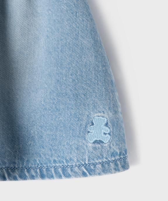 Ensemble 2 pièces bébé fille : tee-shirt et jupe à bretelles - LuluCastagnette vue4 - LULU CASTAGNETTE GEMO FOR GOOD - GEMO