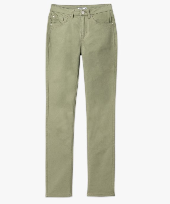 Pantalon coupe Regular taille normale femme vue4 - GEMO 4G FEMME - GEMO