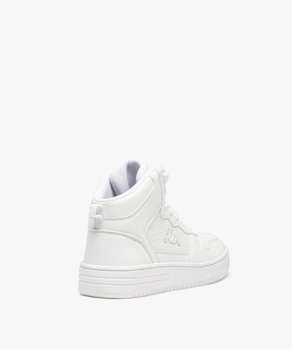 Baskets garçon mid-cut unies à lacets – Kappa Falcon vue4 - KAPPA - GEMO