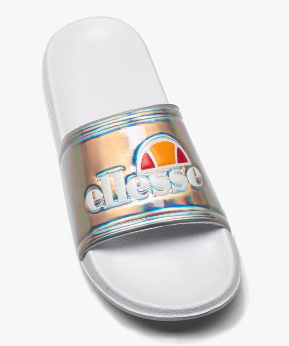Mules de piscine fille à bandeau métallisé – Ellesse vue5 - ELLESSE - GEMO