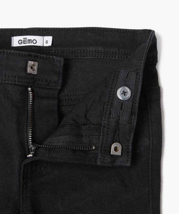 Jean skinny stretch taille haute ajustable garçon vue3 - PREMIER PRIX BY GEMO - GEMO
