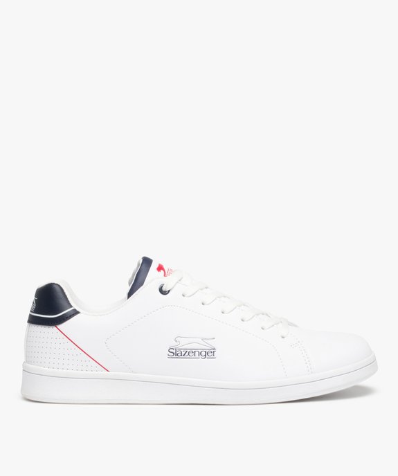 Baskets homme unies à détails contrastés – Slazenger Harlow vue1 - SLAZENGER - GEMO