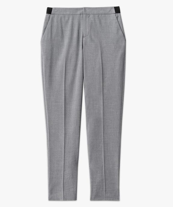 Pantalon de tailleur chiné femme vue4 - GEMO(FEMME PAP) - GEMO