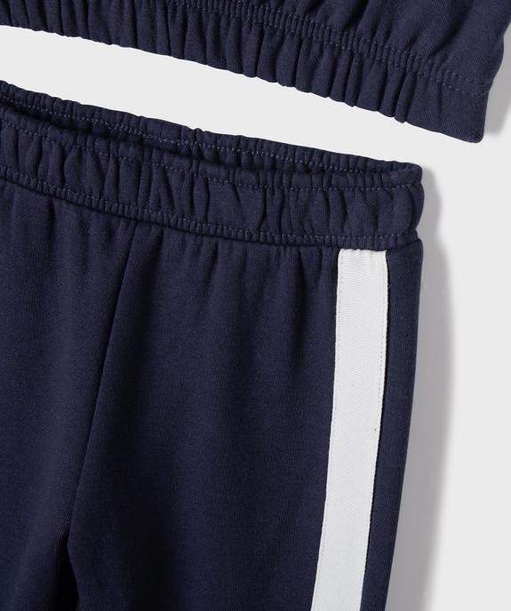 Ensemble 2 pièces sweat + pantalon de jogging bébé garçon vue3 - GEMO 4G BEBE - GEMO
