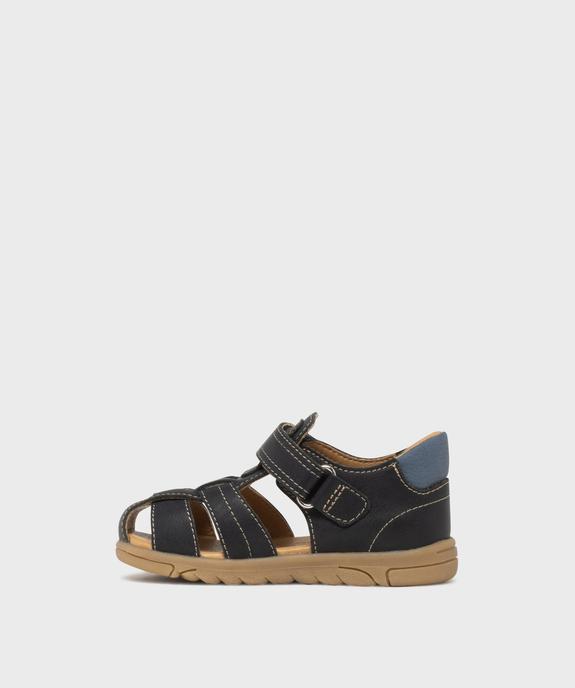 Sandales à bout et talon fermés bébé garçon - Buggy Shoes vue3 - BUGGY - GEMO