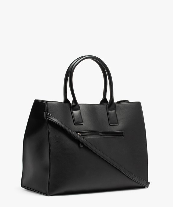 Sac à main grand format avec bandoulière amovible femme vue2 - GEMO (ACCESS) - GEMO