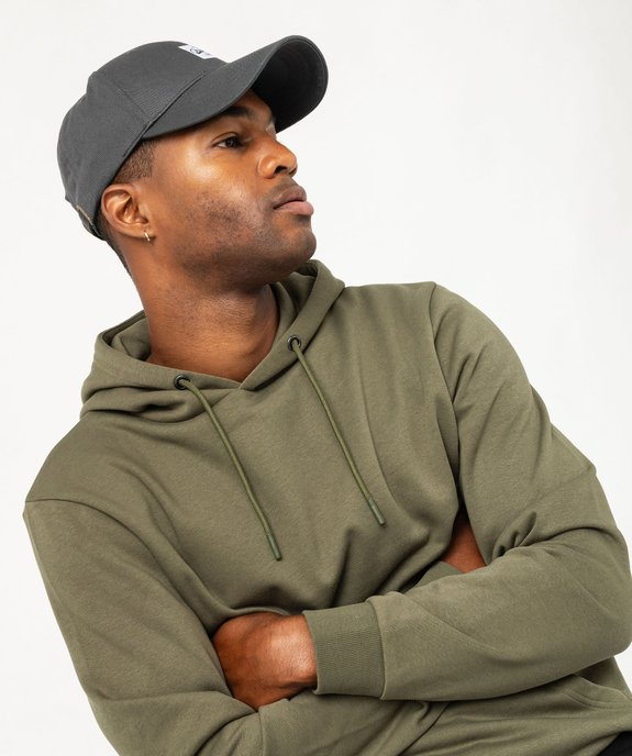Sweat à capuche intérieur molletonné homme vue6 - GEMO 4G HOMME - GEMO