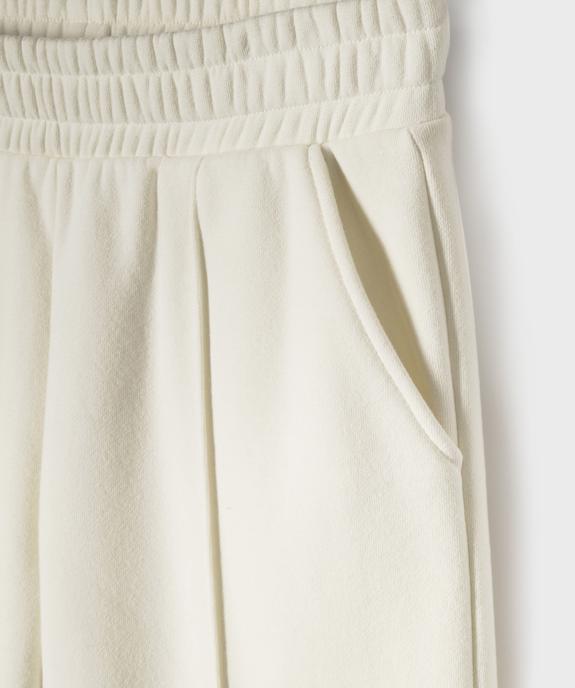 Pantalon de jogging coupe large taille élastique fille - Camps United vue2 - CAMPS GEMO FOR GOOD - GEMO
