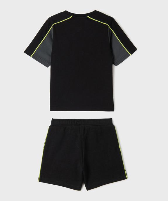 Ensemble 2 pièces tee-shirt manches courtes + short garçon - Kappa vue4 - KAPPA - GEMO