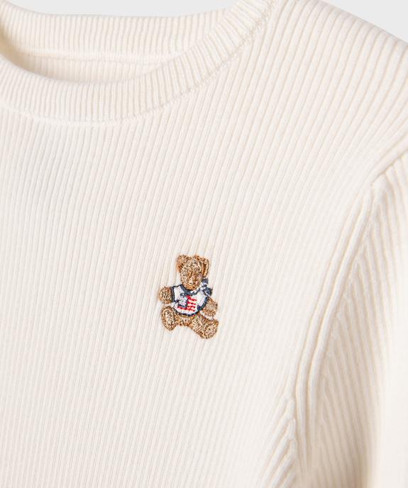 Pull en maille côtelée fille - LuluCastagnette vue2 - LULUCASTAGNETTE - GEMO