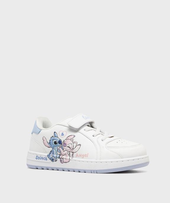 Baskets à scratch motif Stitch et Angel fille - Disney vue2 - LILO & STITCH - GEMO