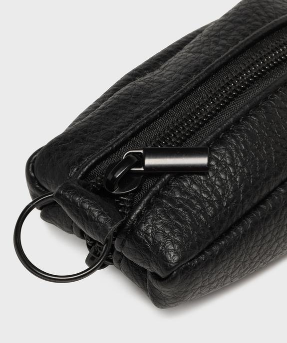 Porte-monnaie à double poche zippé femme vue3 - GEMO (ACCESS) - GEMO