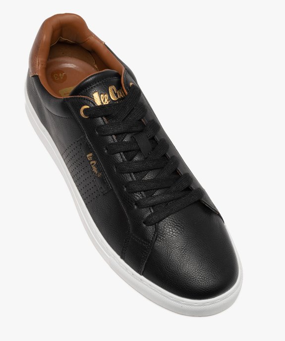 Baskets basses à lacets avec semelle contrastante homme - Lee Cooper vue5 - LEE COOPER - GEMO