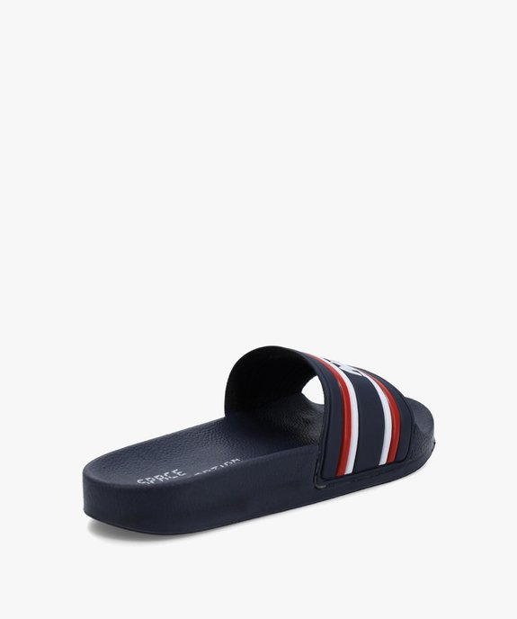 Mules de piscine homme tricolores - Nasa vue4 - NASA - GEMO