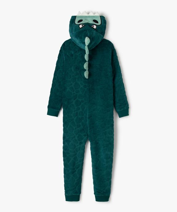 Combinaison d’intérieur garçon à motif dinosaure vue3 - GEMO (ENFANT) - GEMO