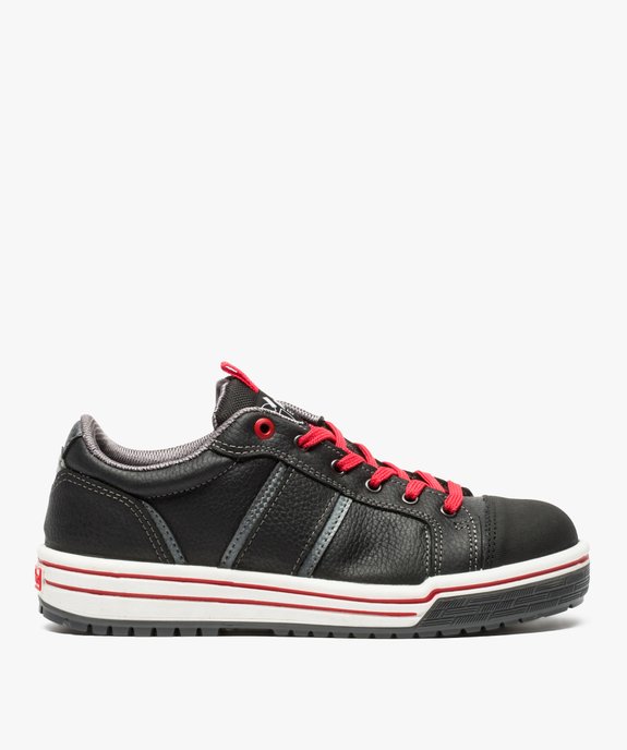 Chaussures de sécurité homme dessus cuir vue1 - GEMO (SECURITE) - GEMO