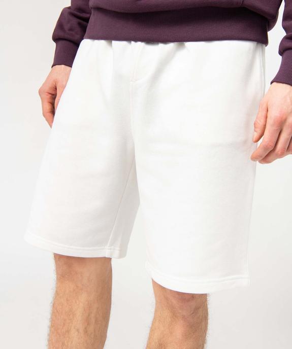 Bermuda homme en maille extensible vue2 - GEMO (HOMME) - GEMO