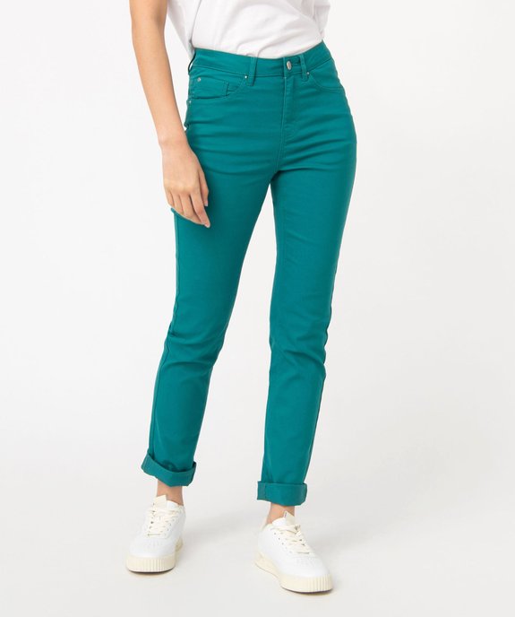 Pantalon coupe Regular taille normale femme vue1 - GEMO 4G FEMME - GEMO