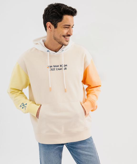 Sweat à capuche multicolores avec message amour mixte - Gémo X Maëva vue9 - GEMO 4G FEMME - GEMO