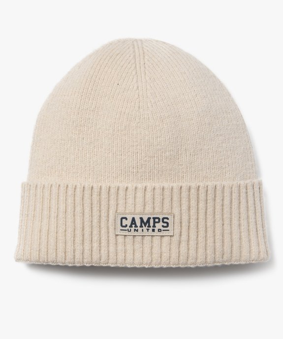 Bonnet en maille côtelée homme - Camps United vue1 - CAMPS UNITED - GEMO