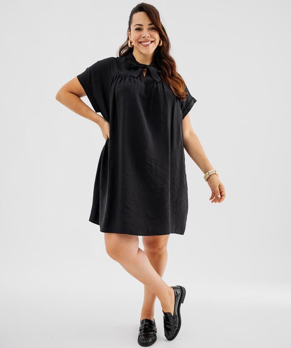 Robe courte fluide femme grande taille vue1 - GEMO 4G GT - GEMO