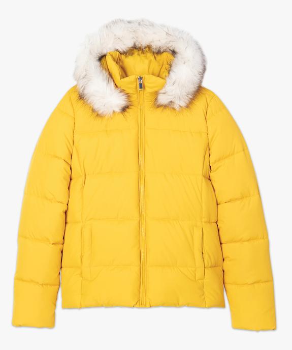 Doudoune femme à capuche duveteuse vue4 - GEMO(FEMME PAP) - GEMO