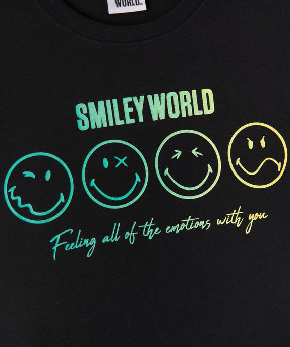 Pyjashort avec motifs Smiley garçon - Smiley World vue2 - SMILEY WORLD - GEMO