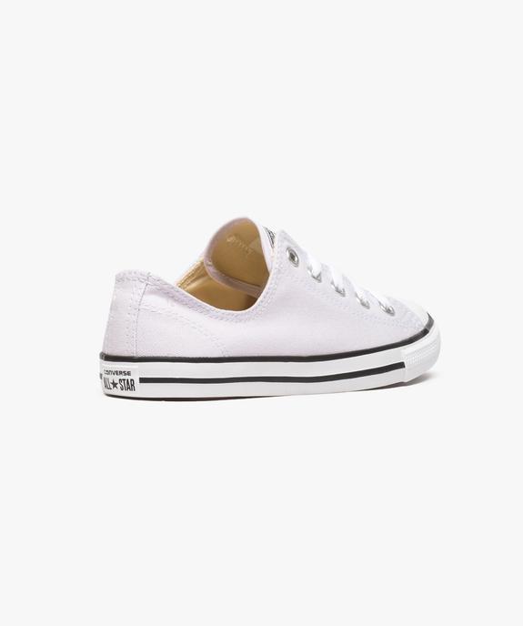 Sneakers en toile tige basse - Converse Chuck Taylor All Star Dainty vue4 - CONVERSE - GEMO