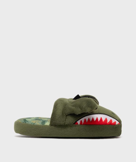 Chaussons mules en forme de dragon garçon  vue2 - GEMO (ENFANT) - GEMO