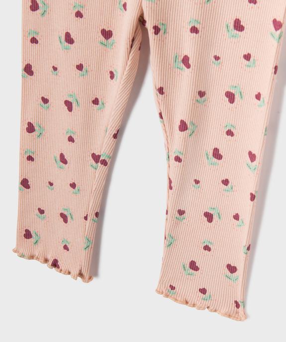 Ensemble 2 pièces sweat + legging bébé fille vue2 - GEMO(BEBE DEBT) - GEMO
