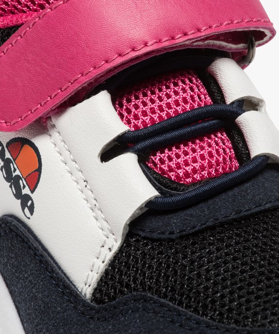 Baskets fille à scratch multimatières - Ellesse vue6 - ELLESSE - GEMO